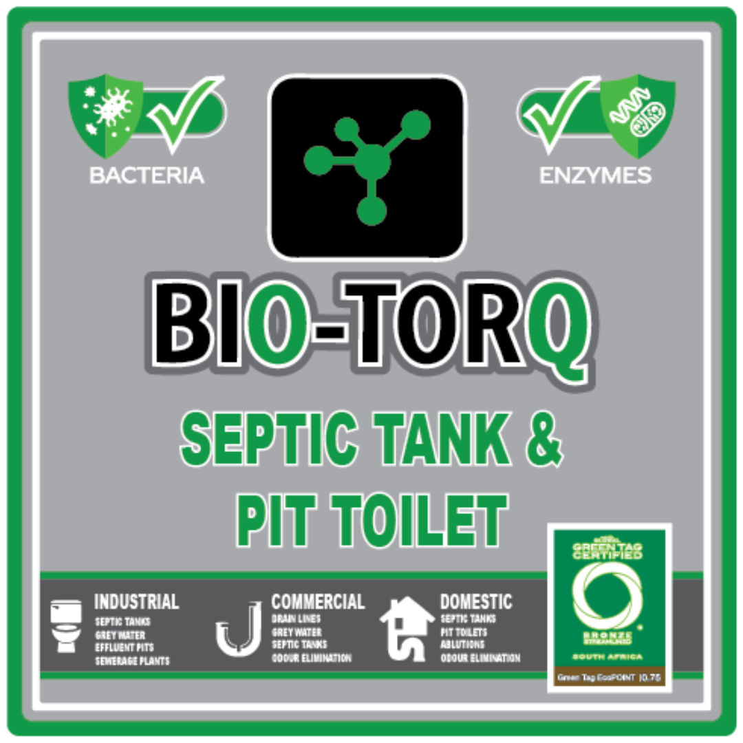 Bio-Torq™ Septic Tank & Pit Toilet Treatment
